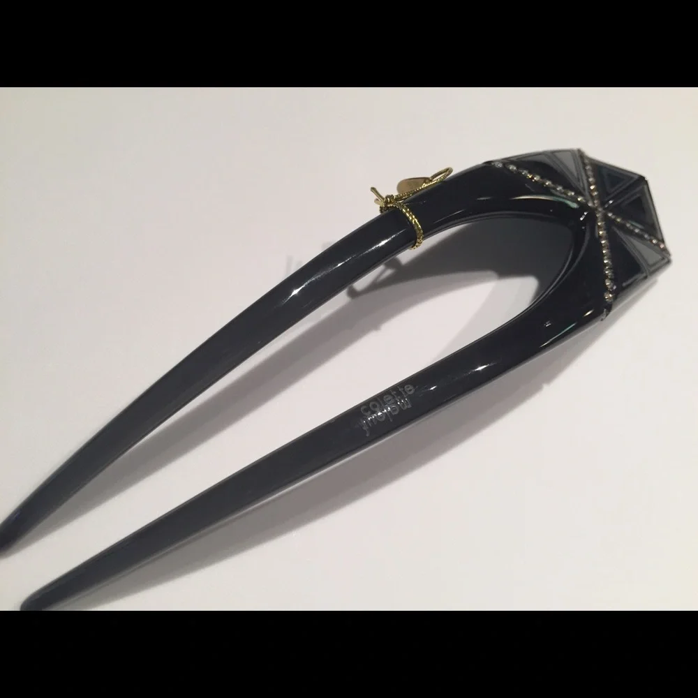 LAST ONE💗Colette‎ Malouf Architecture & Swarovski hairpin